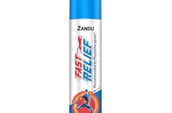 Zandu Fast Relief Spray- 100ml | Quick Relief from Sports & Gym Injuries | Suitable for Backpain and Muscular sprains | Starts Acting in seconds| Recommended By Physiotherapists