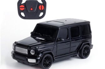 frendo High Speed 1:24 Rechargeable C type charging Mini Remote Control Racing Car(Shine Black)