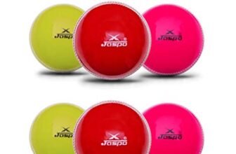 Jaspo T-20 PVC Cricket Soft Balls Recommended For Indoor/Outdoor Street, Beach & Cricket (Pack Of 6 )(Multicolor)