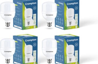 Crompton 40 W Basic Standard B22 LED Bulb(White, Pack of 4)