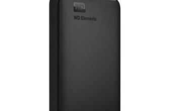 2TB Elements Portable HDD, Black USB 3.0, Compatible with PC, PS4 and Xbox, External HDD (WDBHDW0020BBK-EESN)