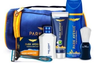 Park Avenue Good Morning Grooming Collection 7 in-1 Combo Grooming Kit for Men | Gift Set for Men | Father’s Day Gift for Dad | Shaving Kit for Men | Shaving Foam | After Shave | Gift Hamper for Men, Husband, Boyfriend | Free Travel Pouch Inside