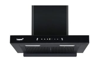 Livpure Fenix Plus 60 cm | T-Shape Chimney | 1500 m³/hr Suction | Filterless | Touch & Gesture Control | Low Noise | 10 Years Motor + 2 Years Comprehensive Warranty | Black