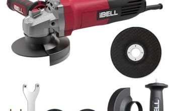 IBELL Angle Grinder AG10-68 | 680W Heavy Duty | Copper Armature | 100mm/4″ Disc Dia | 11000 RPM | With Grinding Wheel & Guard | Perfect for Grinding, Cutting & Polishing-6 Months Warranty