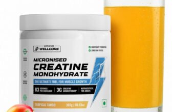 Wellcore Micronised Monohydrate Creatine(307 g, Tropical Tango)