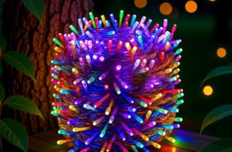 Glowhere 600 LEDs 100 m Multicolor Color Changing Bulb Rice Lights(Pack of 1)