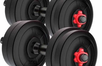 Adrenex by Flipkart 8kg PVC Home Gym Combo, Adjustable Dumbbell(8 kg)