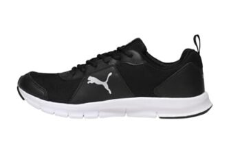 Puma mens Crater Black-Silver Sneaker – 7 UK (37309001)