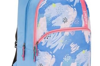Safari Bloomveil School Bag For Girls, Capacity – 36L, 2 Compartments Backpack For kids