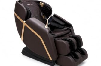RoboTouch EcoLite Massage Chair | Full Body Shiatsu Massage | Zero Gravity Recliner | Airbag Compression Massage | 6 Auto Programs | Stress Relief & Muscle Relaxation | Home & Office (Brown)