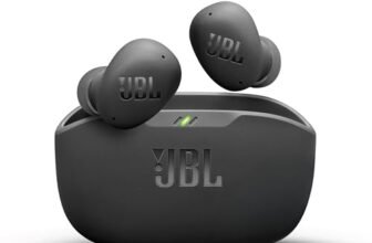 JBL Wave Buds 2 Ear Buds Wireless BluetoothV5.3, Active Noise Cancellation Earbuds,Multi Connect, App for Customized Extra Bass Eq, Relax Mode,Speed Charge, 40H Playback, Fast Pair, 4 Mics,IP54(Black)