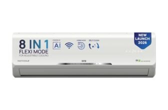 IFB 1.5 Ton 3 Star, New star rated,AI Powered Inverter Split AC,Inbuilt WiFi, Hybrid Mode, 8-in-1 Flexi Mode, Heavy Duty Compressor, Long Air Throw, Self Clean, 100% Copper,CI183SS22SGM3, White