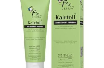 Fixderma Kairfoll Anti Dandruff Shampoo for Oily & Sensitive Prone Scalp | Piroctone Olamine & Salicylic Acid | Sulphate Free | Anti Fungal Shampoo for Women & Men – 100ml