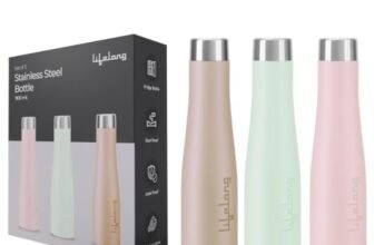 Lifelong Stainless Steel Water Bottle 900ml | Leak-Proof, Rust-Free, Odour-Free & Easy-to-Clean Bottles | Durable Travel, Gym, School & Office Water Bottles with Secure Cap (Pack of 3)