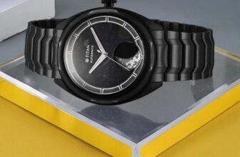 Titan Regallia Luna Kambaba Jasper Automatic – Stellar EditionWhite Dial Stainless Steel Strap Analog Watch  – For Men