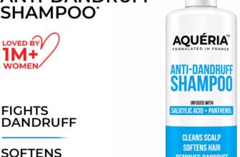 Aqueria Anti-Dandruff Shampoo with Salicylic Acid Helps Control Dandruff(875 ml)