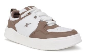SPARX Casual Sneakers for Men – Trendy Lace-Up Shoes with Soft Cushioning, Lightweight Comfort, Durable Sole & Everyday Fashion Wear Camel