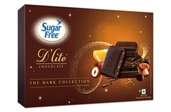 Sugar Free D’Lite The Dark Collection Assorted Chocolate Gift Pack, 120 Grams