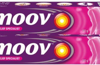 MOOV Fast Pain Relief,Body, Joints, Ortho like Medicine, Ointment, Balm for Men Women Cream(2 x 50 g)