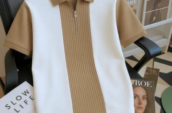 Try This Colorblock Men Polo Neck Brown, Multicolor T-Shirt