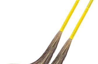 Koststix Phool Broom, Long Handle, Easy Floor Cleaning 400g(Multi-use), Pack of 2