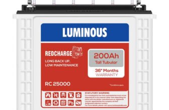 LUMINOUS 36 Months Warranty Tubular Inverter Battery(200 Ah, RC25000)
