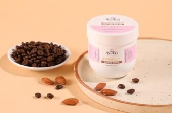 An & Ang Buff It Out Coffee Scrub with Coffee Powder & Walnut Scrub| Leaves the skin refreshed and revitalized| Paraben free, Mineral Oil free, Vegan| 180gm