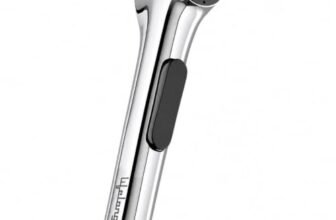 Lifelong Health Faucet Jet Spray for Bathroom | ABS Body Handheld Bidet Spray with High Pressure Water Flow | Durable Leak Proof Toilet Spray Gun for Commode | Hygienic Water Tap Nozzle|Chrome Finish