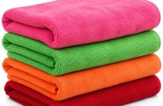 amazelo cart Super Soft Microfiber Hand Towels (Set of 4, Multicolour) – 500 GSM Ultra Absorbent, Quick Dry Face & Gym Towels for Workout, Bathroom, Travel & Daily Use