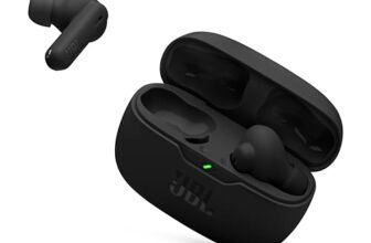 JBL Vibe Beam 2 – Active Noise Cancelling Earbuds – Black