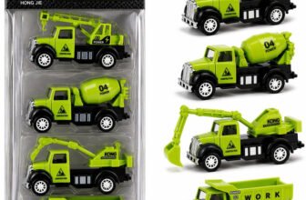 ZUNBELLA Die Cast Metal Construction Pullback Vehicle Toy set(Multicolor, Pack of: 4)