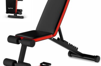 Lifelong Adjustable And Foldable Gym Bench Incline,Decline & Flat Fitness Gym Bench Multipurpose Fitness Bench