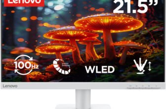 Lenovo L-Series 54.61 cm (22 inch) Full HD LED Backlit IPS Panel Monitor (L22-42)(AMD Free Sync, Response Time: 4 ms, 100 Hz Refresh Rate)