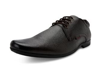 Red Chief Derby Shoes Brown