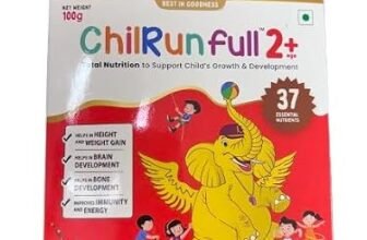ChilRun full 2+ Total Nutrition for Children (Chocolate 100-grams Carton)
