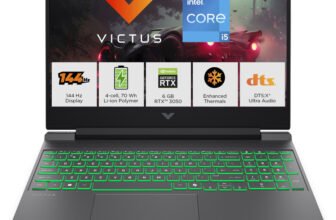 HP Victus Intel Core i5 13th Gen 13420 H – (16 GB/512 GB SSD/Windows 11 Home/6 GB Graphics/NVIDIA GeForce RTX 3050) 15-fa2196tx / 15-fa2197TX Gaming Laptop(15.6 Inch, Blue, With MS Office)