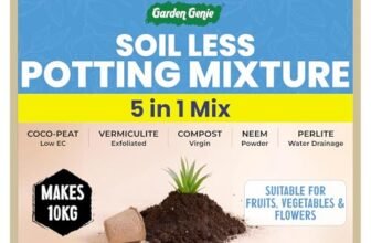 Garden Genie 5-in-1 Potting Soil Mixture | Makes 10 Kg of Soil for Plants