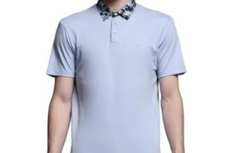 Jack & Jones Men Regular Fit Blue Tshirt