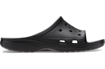 CROCS Men Flip Flops(Black , 5)