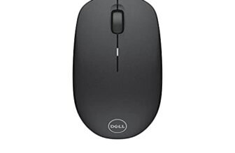 Dell WM126 Wireless Mouse, Optical, 1000 DPI, 3 Buttons,12 months runtime, AA battery, USB receiver, USB Type-A, RF Interface, scrolling wheel, Plug and Play, Black, 0.12 lb