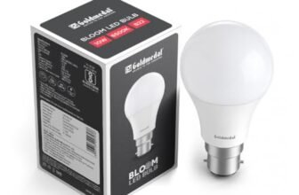 Goldmedal Bloom 10W LED Bulb for Home & Office, Cool Daylight (6500K) | 4kV Surge Protection, Energy-Efficient, B22 Base, 180-Degree Wide Beam Angle, Environment Friendly|IR,UV Free