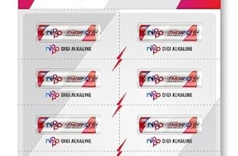 Nippo Thor Leakproof Alkaline AA Batteries 1.5V | Longer Lasting Batteries | Guaranteed 15 Months in Remote | Eco Friendly | Suited for All Types of Modern Devices|Pack of 10