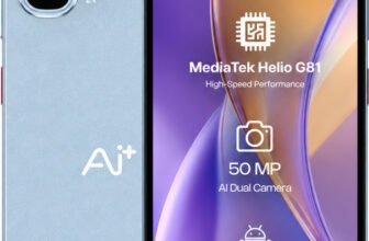 Ai+ Pulse 2 FE (Blue, 64 GB)(4 GB RAM)
