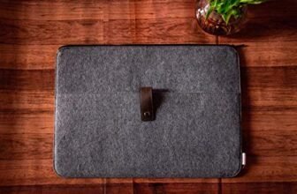 OON Felt Laptop Sleeve – Minimal-17 Inch Grey