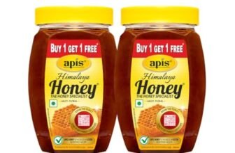 Apis Himalaya Honey, 500g (Pack of 2) | Pure and Natural Himalayan Honey | No Added Sugar | No Adulteration | Rich Taste | Healthy Natural Sweetener for Daily Use