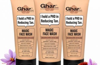 Ghar Soaps Magic Face wash | Tan Removal, Skin Brightening & Radiant Glow Face Wash(300 ml)