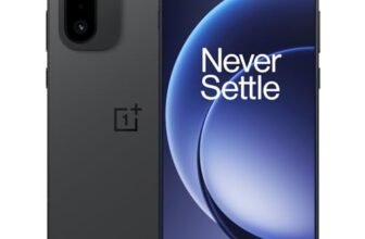 OnePlus 15R | 12GB+256GB | Charcoal Black | World’s First Snapdragon® 8 Gen 5 | 7400mAh Battery | Personalised AI | Game-Changing 165Hz Display | IP68 IP69 IP66 & IP69K | 4K 120fps Video