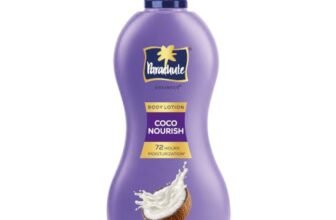 Parachute Advansed Coco Nourish Body Lotion, With Pure Coconut Milk, 100% Natural, Dry Skin Moisturizer, 600ml