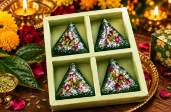 Paan Candle Pack of 4 Pieces | Betel Leaf Paan Decorative Candlees for Diwali, Festivals, Pooja & Home Decoration | Traditional Indian Festive Candle for Gifting