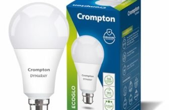 Crompton 20 W Standard B22 LED Bulb (White) | 2100 lumens; standard B22 fit; energy efficient; white light; for living rooms and kitchens